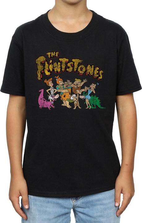 Image du produit The Flintstones - T-shirt GROUP DISTRESSED - Garçon (152, 158)
