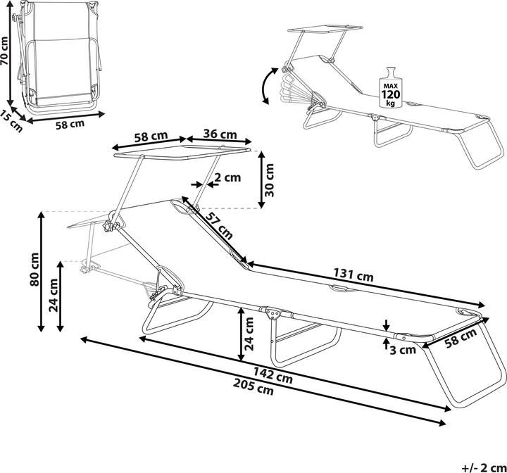 Actual product image Beliani Foligno (205 cm)