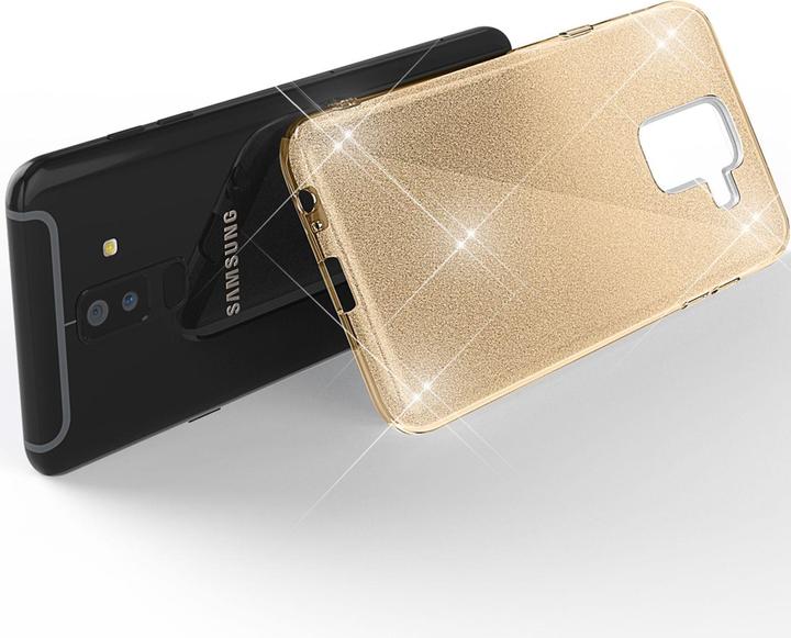 Immagine prodotto Nalia Custodia per cellulare Glitter (Samsung Galaxy A6+)
