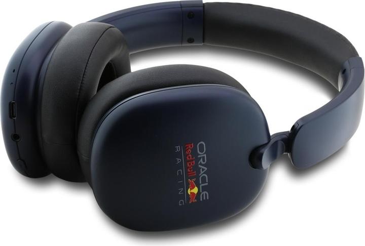 Produktbild Red Bull Bluetooth Over-Ear Headphones Printed Logo Navy Blue (32 h, Kabellos)