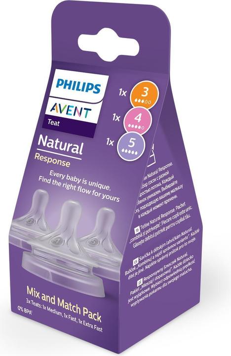 Actual product image Philips Avent Natural Response Sauger-Set
