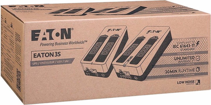 Immagine prodotto Eaton 3S700I (700 VA, 420 W, Standby UPS)