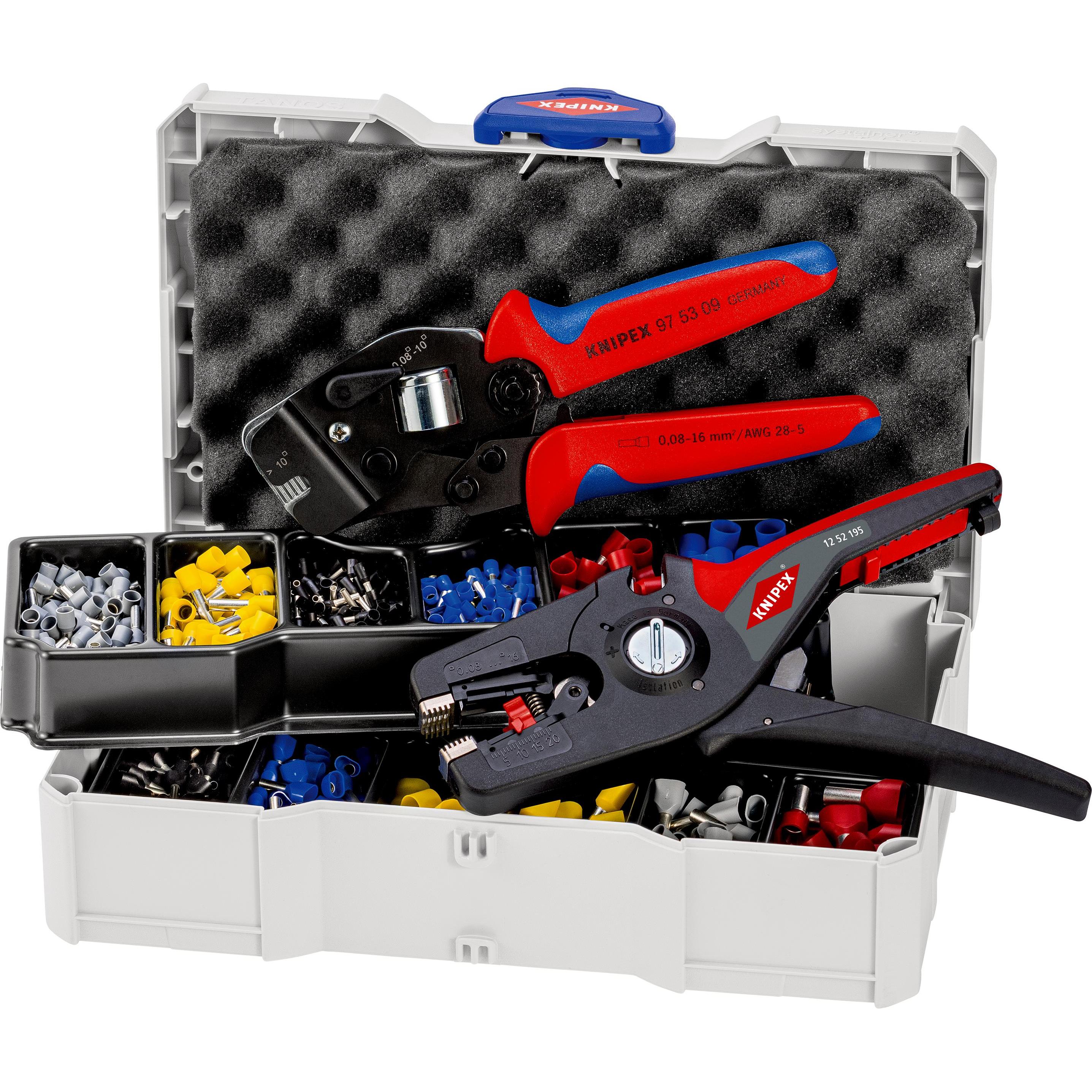 Knipex, Zange, Crimp-Sortiment (265 mm)