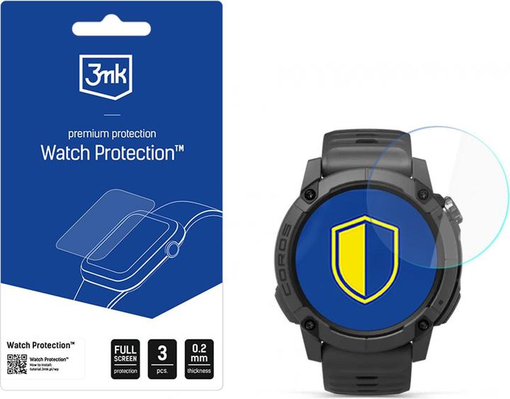 Produktbild 3MK Watch Protection ARC Smartwatch-Displayschutzfolie für Coros Nomad