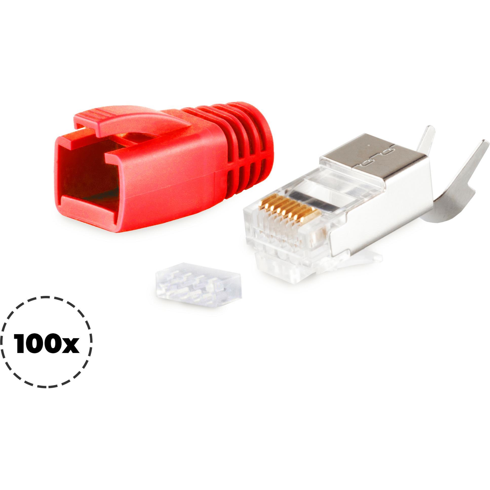 Thumbnail - Shiverpeaks S/CONN maximum connectivity Netzwerk Modular Stecker RJ45 SET für Verlegekabel bis AWG 23, Stecker m (CAT5e,...