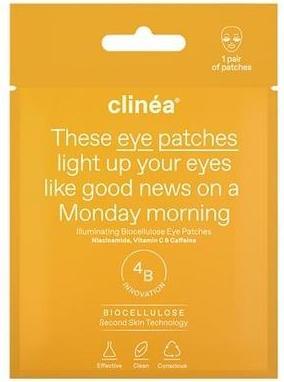 Clinéa Clinea Clinea Illuminating Biocellulose Eye Patches - Hydrating And Brightening, 1 Pair (Augenpatches, Tag + Nacht)