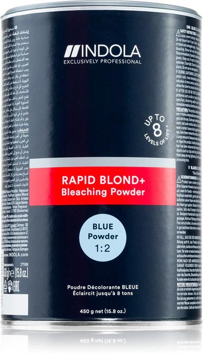 Produktbild Indola Rapid Blond Blau 450g Neu