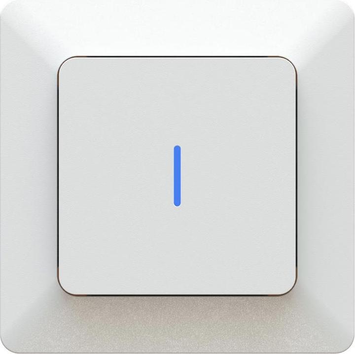 Actual product image Modino UP Pressure switch Scheme 3 illuminated blue