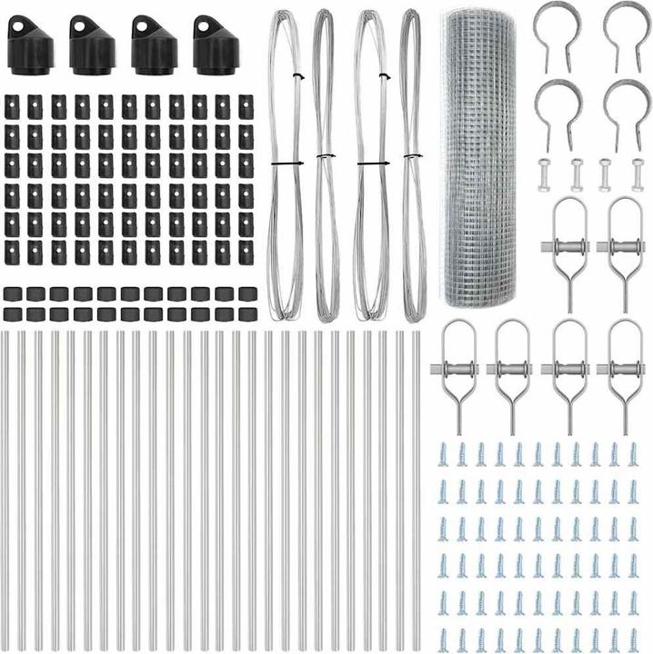 Produktbild vidaXL Zaunpfosten