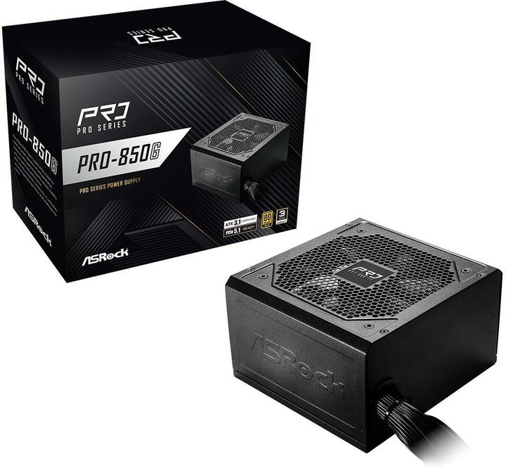 AsRock Pro Series PRO-850G 850W ATX 80+ Gold black (850 W)