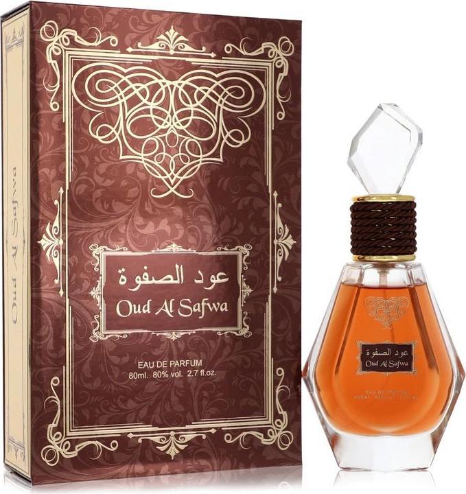 Actual product image Rihanah Oud Al Safwa by Eau de Parfum Spray (Unisex) 80 ml (Eau de parfum, 80 ml)
