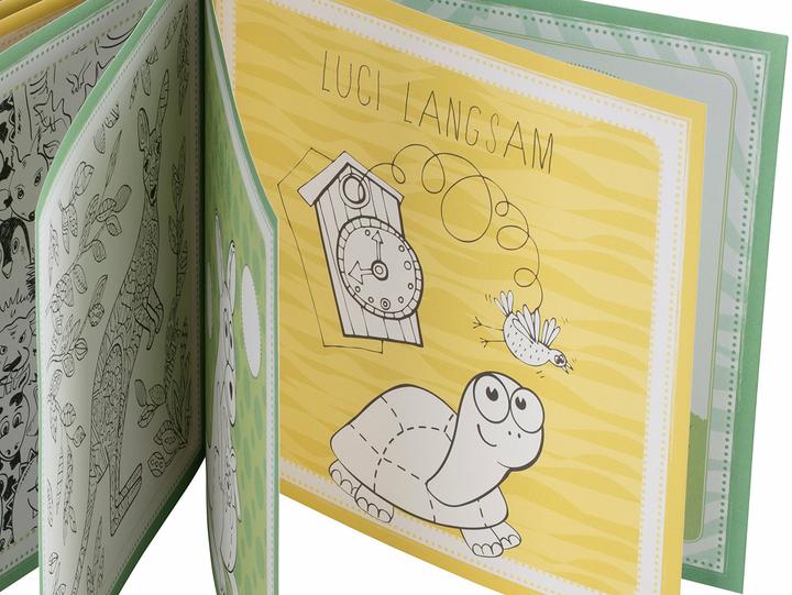 Produktbild Malbuch Kinder: Die Zauberwald Safari