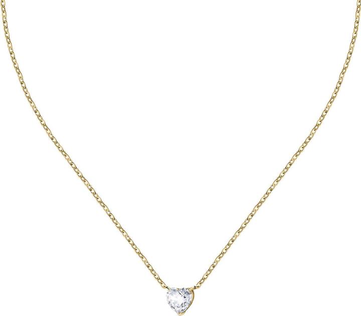 Immagine prodotto La Petite Story Collana con cuore d'amore (Acciaio inossidabile, Acciaio inox/acciaio inossidabile, 40 - 45 cm)