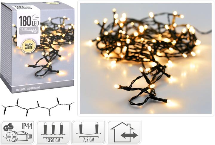 Actual product image Nampook Fairy Lights 180 LED Ww Outdoor (16.50 m)