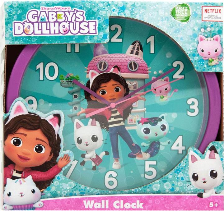 Gabby's Dollhouse -Wanduhr (24 cm)