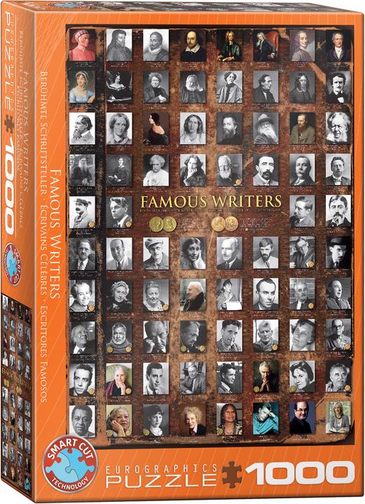 Produktbild Eurographics Berühmte Schriftsteller (1000 Teile)