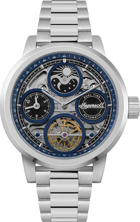 Ingersoll 1892 Ingersoll I16003 Montre pour homme The Arc automatique 44mm 5ATM (Montre analogique, 44 mm)
