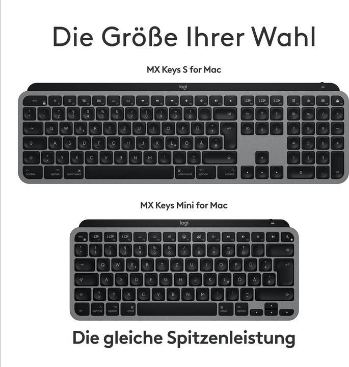 Produktbild Logitech MX Keys S for Mac (DE, Kabellos)