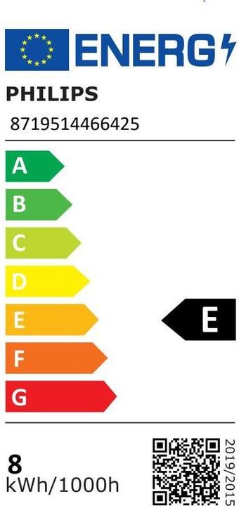 Energie-Label Philips Master (G13, 8 W, 1050 lm, 1 x, E)