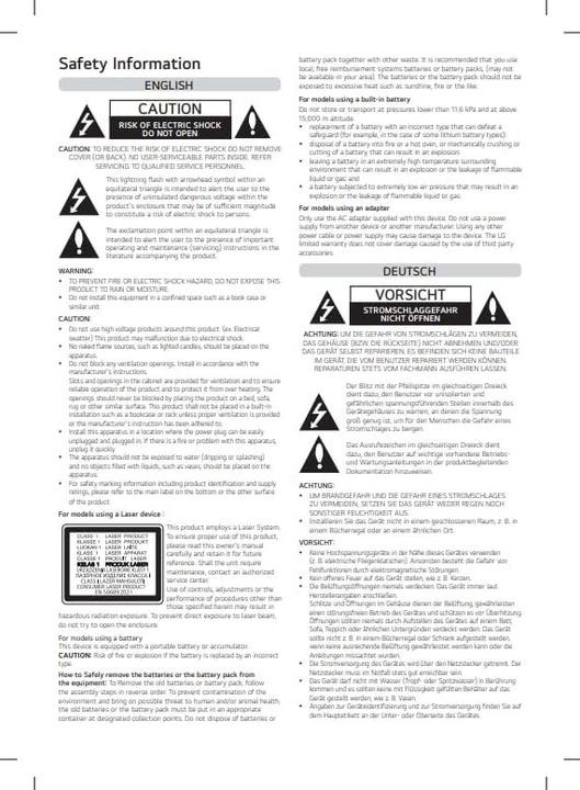 Produktbild LG BT5-1P (1 Stk., Wandmontage)
