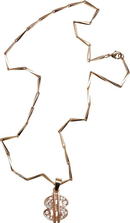 Immagine prodotto Urban Classics Collana piccolo dollaro (Array, Materiale superiore 1: 60% lega di zinco 40% ottone)