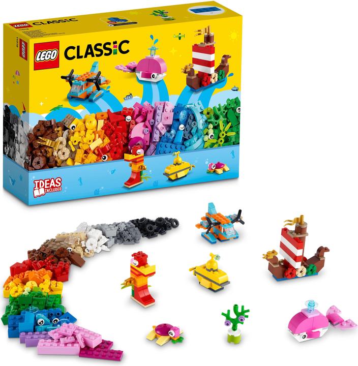 Produktbild LEGO Kreativer Meeresspass (11018, LEGO Classic)