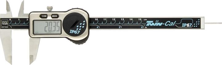 Image du produit tesa Pied à coulisse électronique 150mm ZW. 0.01mm TWIN-C (15 cm)