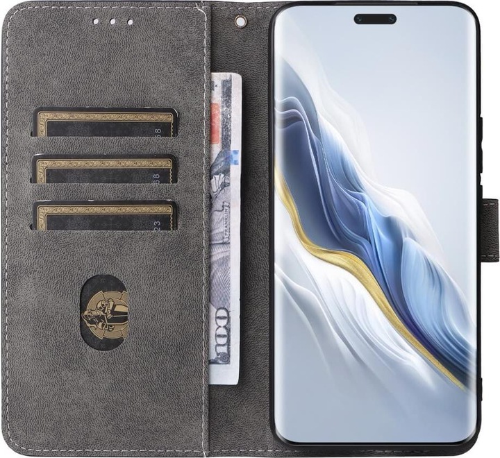 Produktbild Cover-Discount Honor Magic6 Pro - Etui mit RFID Blocker violett (Honor Magic6 Pro)