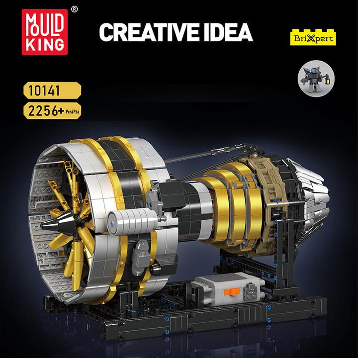 Produktbild Mould King Flugzeug Turbine