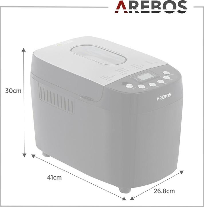 Produktbild Arebos Brotbackautomat
