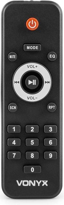 Produktbild Eminence met Bluetooth - Vonyx VSA500BP - 800 Watt - Partybox - 2 draadloze mics - 1 heaset mic (Aktiv)