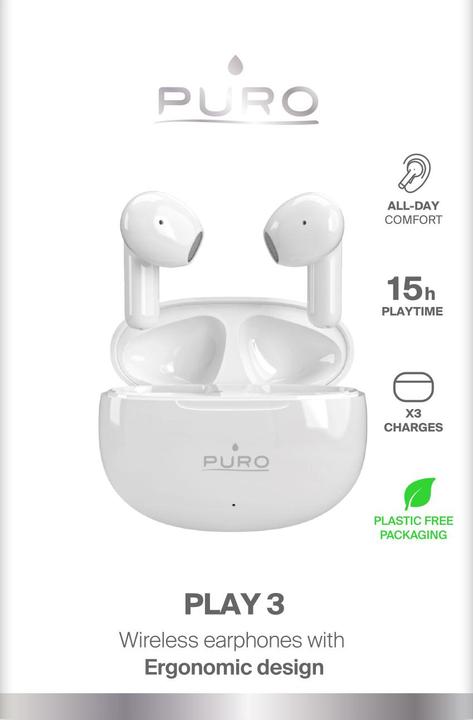 Produktbild Puro AURIC BTH In-Ear WHT (4 h, Kabellos)