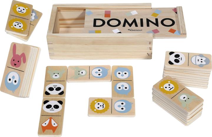 Kindsgut Children game Domino Animals (2 Players)