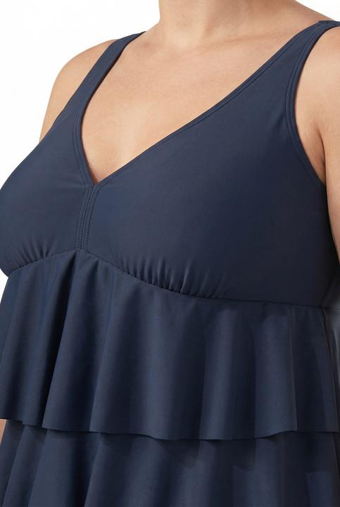 Immagine prodotto Ulla Popken Tankini con coppe morbide, volant e materiale riciclato (44)