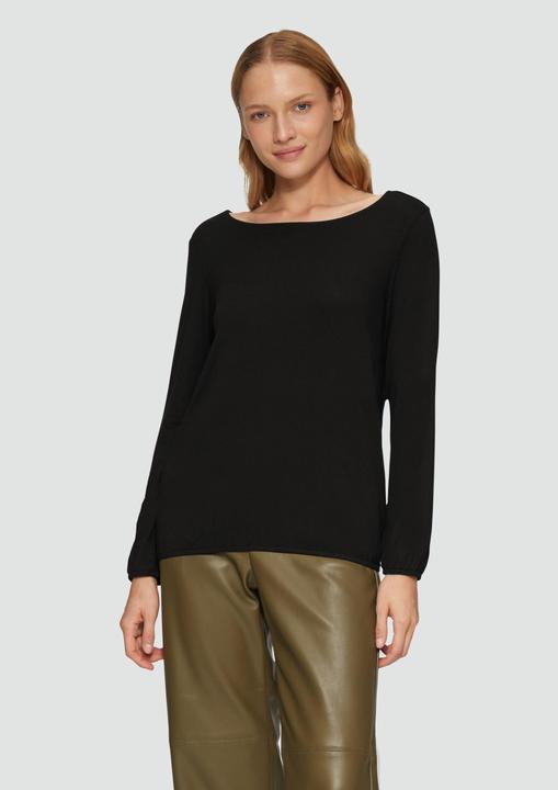Produktbild S.Oliver T-Shirt Fliessendes Blusenshirt mit U-Boot-Ausschnitt (46)