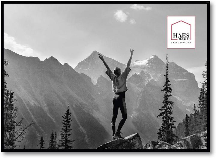 Immagine prodotto Haes Deco Deco Kunststoff-Fotorahmen EF8B Easy Frame Schwarz 50x70 cm