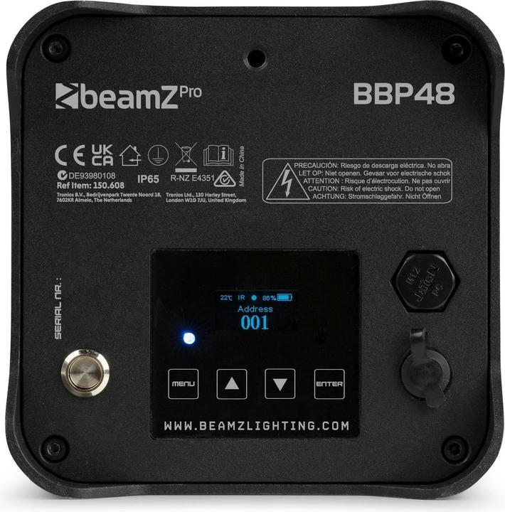 Image du produit BeamZ Projecteur de sol BBP48 (12 W, LED)