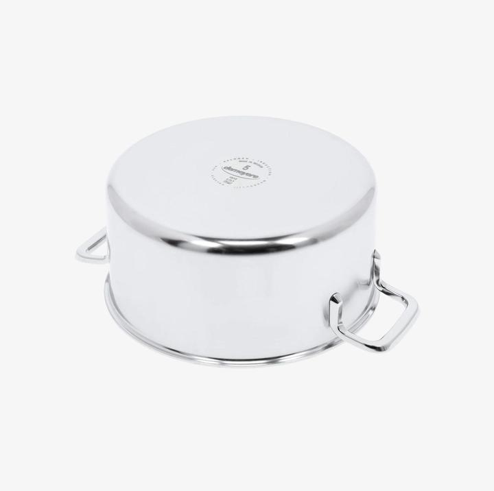 Actual product image Demeyere Intense 5 Kookpot 22 cm met dubbelwandig deksel (Pot)