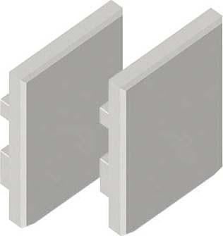 Actual product image Brumberg End cap set
