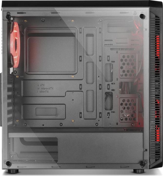 Produktbild Nox ATX TOWER HUMMER TGM RAINBOW RGB - Tower (ATX, mATX, Mini-ITX)