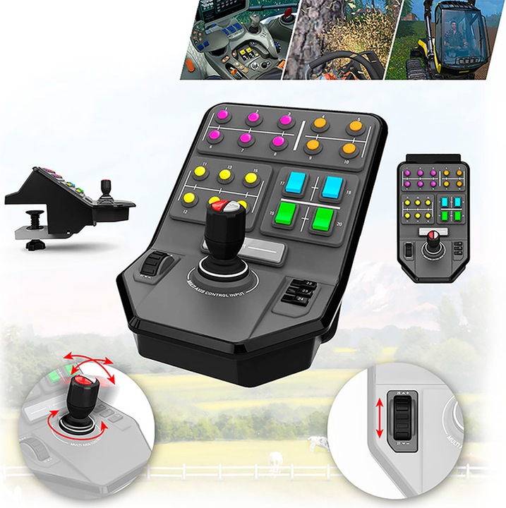 Actual product image Logitech G Saitek Farm Heavy Equipment Bundle (PC)
