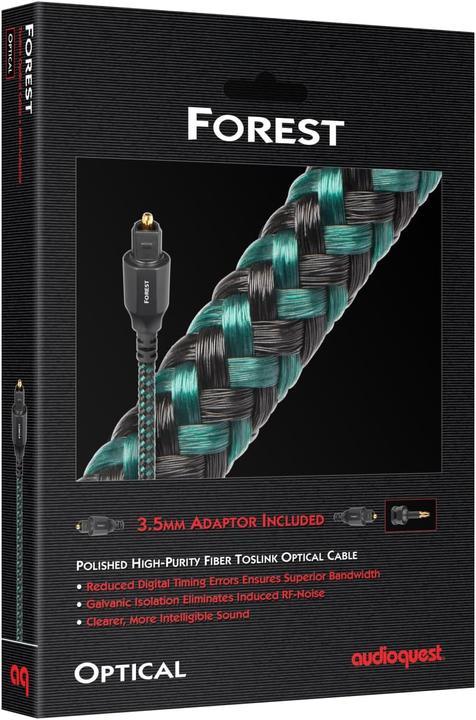 Actual product image Audioquest Forest optical cable - Toslink cable - 1.5m (1.50 m, Optical)