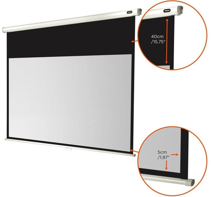 Actual product image Celexon Rollo Economy, Canvas, 16:9 (99.61", 16:9)