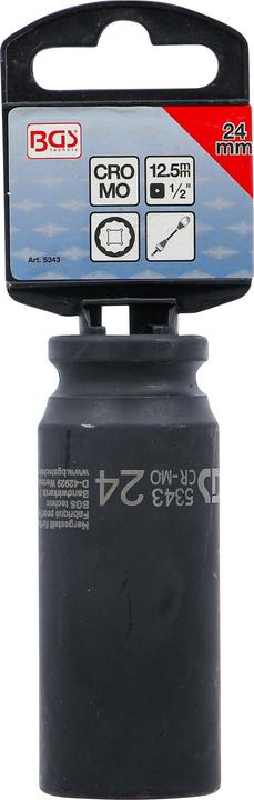 Actual product image BGS Impact Socket, 12-point | 12.5 mm (1/2") Drive | 24 mm (24 mm)