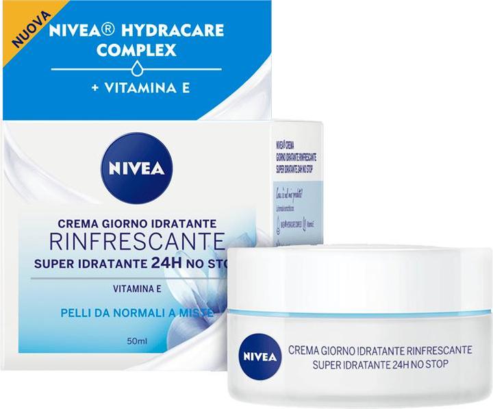 NIVEA Crema Giorno Rinfrescante (50 ml, Tagescreme, SPF 15)
