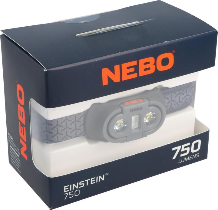 Image du produit Nebo EINSTEIN 750 LED-Stirnlampe (750 lm)