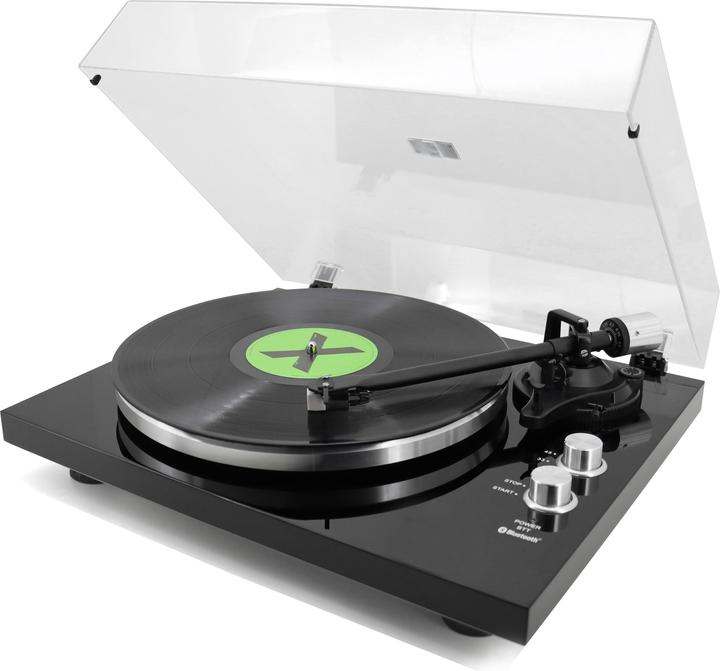 Soundmaster PL790SW Platenspeler met Bluetooth Zwart (Handmatig)