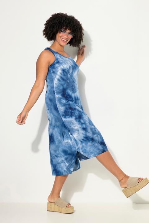 Immagine prodotto Angel of Style Kleid, A-Linie, Batikdruck, Rundhals, ärmellos (46)