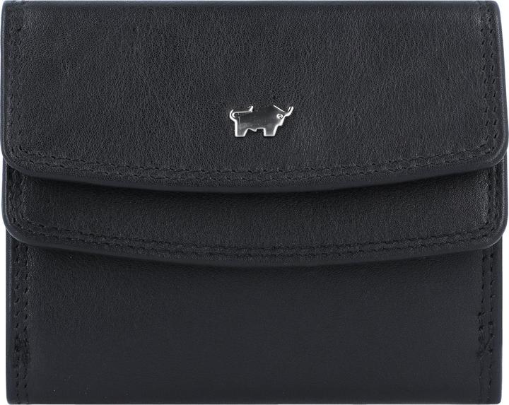 Actual product image Braun Büffel Golf Edition leather wallet 10 cm