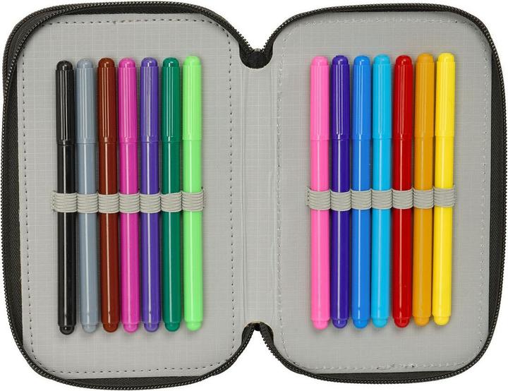 Actual product image Safta Dragon Ball triple pencil case 37pcs